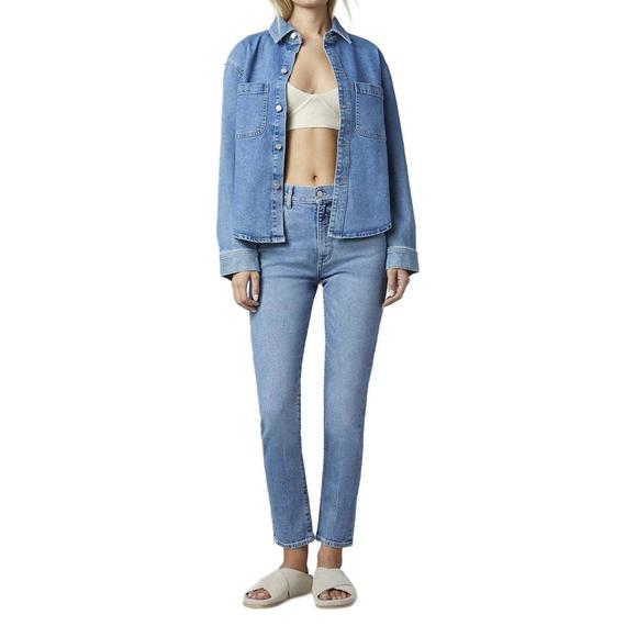 NEW DL1961 - WOMEN'S bella high rise slim in canal - Picture 3 of 3